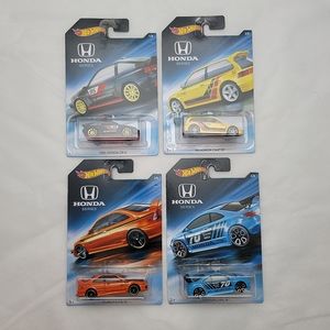 *Rare* 2018 Hot Wheels Honda Series Wal-Mart Exclusive Set